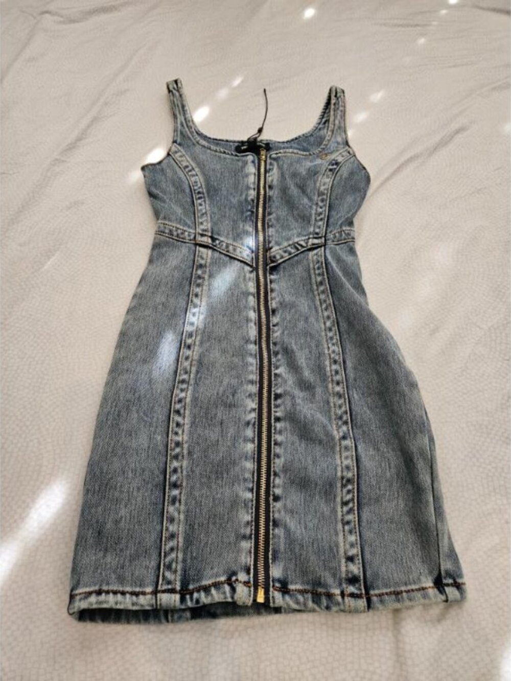 Jean Dress, True Religion, XS, Blue